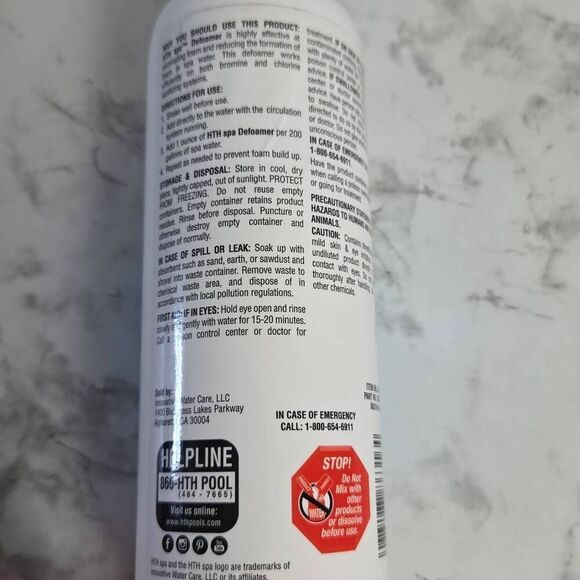 Spa Defoamer - Picture 3 of 5